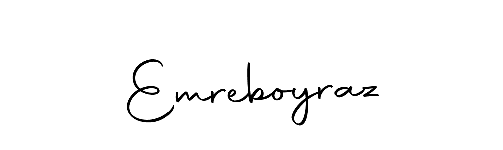 The best way (Autography-DOLnW) to make a short signature is to pick only two or three words in your name. The name Emreboyraz include a total of six letters. For converting this name. Emreboyraz signature style 10 images and pictures png