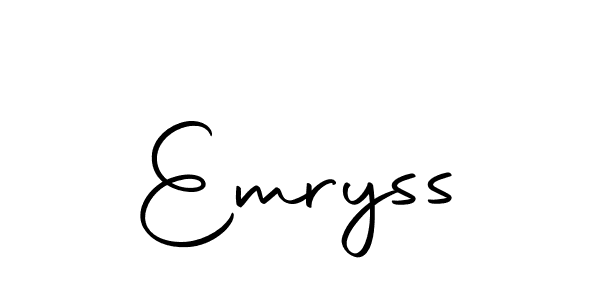 Once you've used our free online signature maker to create your best signature Autography-DOLnW style, it's time to enjoy all of the benefits that Emryss name signing documents. Emryss signature style 10 images and pictures png