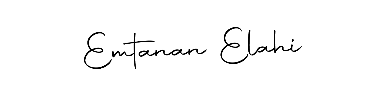 if you are searching for the best signature style for your name Emtanan Elahi. so please give up your signature search. here we have designed multiple signature styles  using Autography-DOLnW. Emtanan Elahi signature style 10 images and pictures png