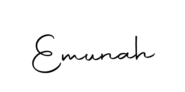 Here are the top 10 professional signature styles for the name Emunah. These are the best autograph styles you can use for your name. Emunah signature style 10 images and pictures png
