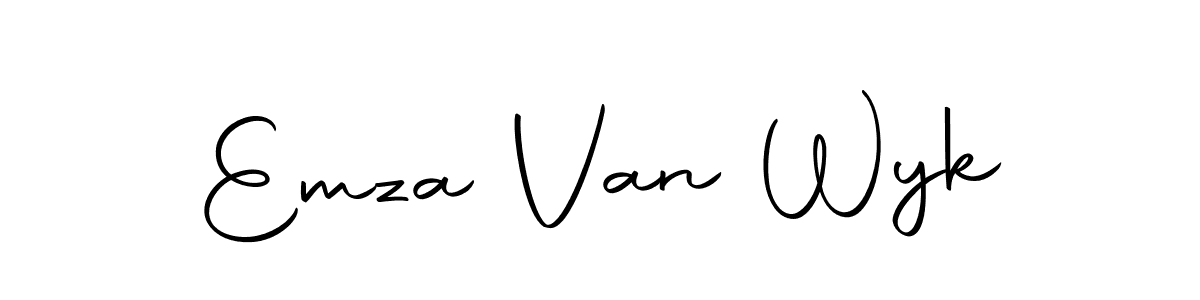 Also we have Emza Van Wyk name is the best signature style. Create professional handwritten signature collection using Autography-DOLnW autograph style. Emza Van Wyk signature style 10 images and pictures png