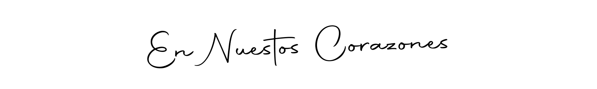 Make a short En Nuestos Corazones signature style. Manage your documents anywhere anytime using Autography-DOLnW. Create and add eSignatures, submit forms, share and send files easily. En Nuestos Corazones signature style 10 images and pictures png