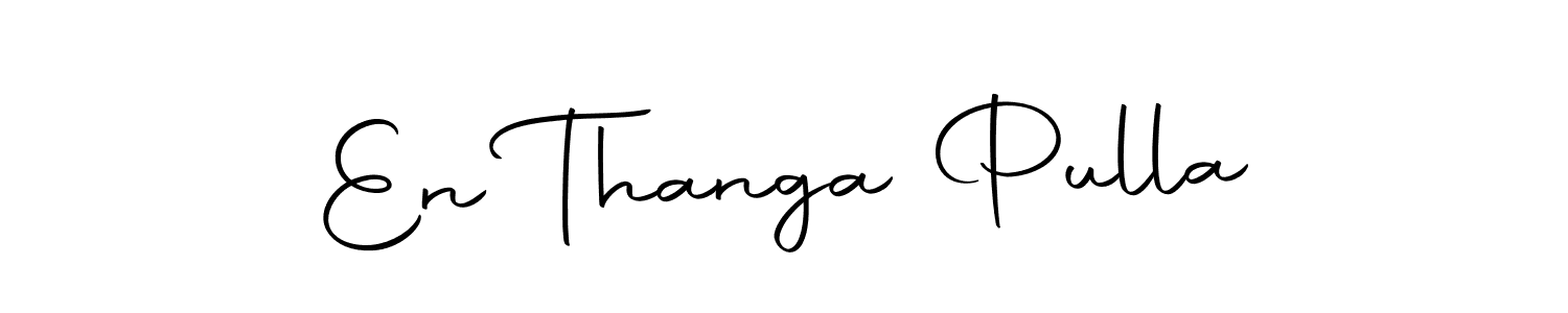 Design your own signature with our free online signature maker. With this signature software, you can create a handwritten (Autography-DOLnW) signature for name En Thanga Pulla. En Thanga Pulla signature style 10 images and pictures png