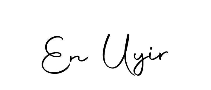 You should practise on your own different ways (Autography-DOLnW) to write your name (En Uyir) in signature. don't let someone else do it for you. En Uyir signature style 10 images and pictures png