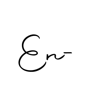 How to Draw En- signature style? Autography-DOLnW is a latest design signature styles for name En-. En- signature style 10 images and pictures png