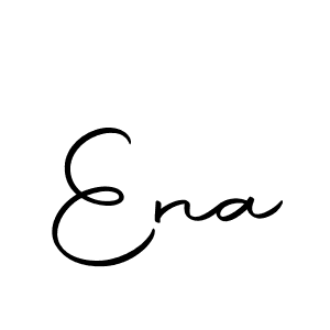 Use a signature maker to create a handwritten signature online. With this signature software, you can design (Autography-DOLnW) your own signature for name Ena. Ena signature style 10 images and pictures png