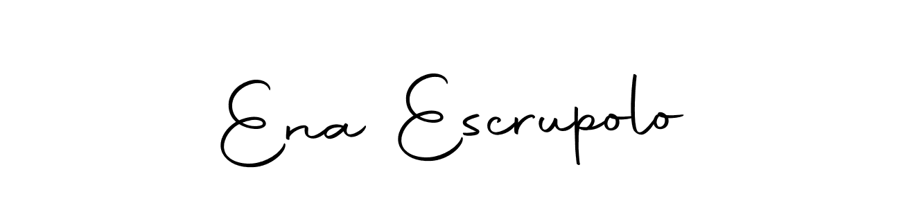 It looks lik you need a new signature style for name Ena Escrupolo. Design unique handwritten (Autography-DOLnW) signature with our free signature maker in just a few clicks. Ena Escrupolo signature style 10 images and pictures png