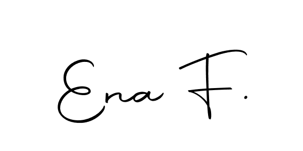Make a short Ena F. signature style. Manage your documents anywhere anytime using Autography-DOLnW. Create and add eSignatures, submit forms, share and send files easily. Ena F. signature style 10 images and pictures png