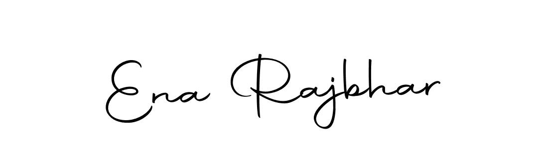 Use a signature maker to create a handwritten signature online. With this signature software, you can design (Autography-DOLnW) your own signature for name Ena Rajbhar. Ena Rajbhar signature style 10 images and pictures png