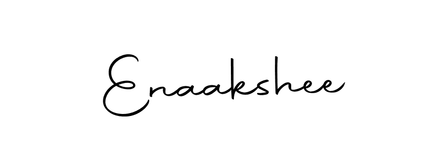 Create a beautiful signature design for name Enaakshee. With this signature (Autography-DOLnW) fonts, you can make a handwritten signature for free. Enaakshee signature style 10 images and pictures png