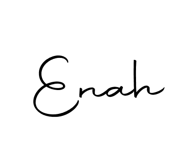 The best way (Autography-DOLnW) to make a short signature is to pick only two or three words in your name. The name Enah include a total of six letters. For converting this name. Enah signature style 10 images and pictures png