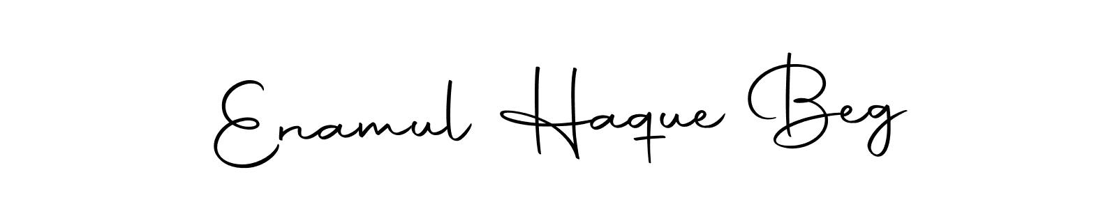 How to make Enamul Haque Beg name signature. Use Autography-DOLnW style for creating short signs online. This is the latest handwritten sign. Enamul Haque Beg signature style 10 images and pictures png