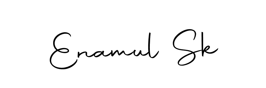 Make a beautiful signature design for name Enamul Sk. With this signature (Autography-DOLnW) style, you can create a handwritten signature for free. Enamul Sk signature style 10 images and pictures png