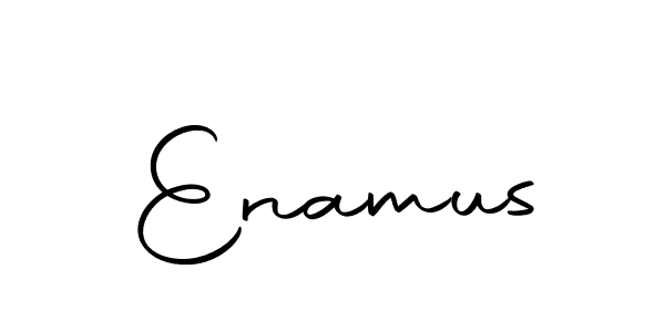 How to make Enamus name signature. Use Autography-DOLnW style for creating short signs online. This is the latest handwritten sign. Enamus signature style 10 images and pictures png