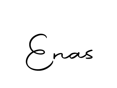 Use a signature maker to create a handwritten signature online. With this signature software, you can design (Autography-DOLnW) your own signature for name Enas. Enas signature style 10 images and pictures png