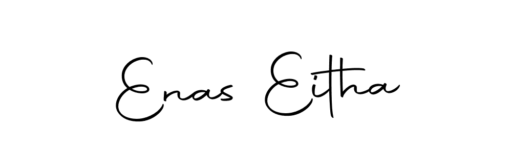 Design your own signature with our free online signature maker. With this signature software, you can create a handwritten (Autography-DOLnW) signature for name Enas Eitha. Enas Eitha signature style 10 images and pictures png
