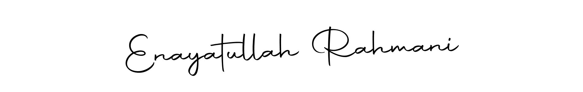 The best way (Autography-DOLnW) to make a short signature is to pick only two or three words in your name. The name Enayatullah Rahmani include a total of six letters. For converting this name. Enayatullah Rahmani signature style 10 images and pictures png