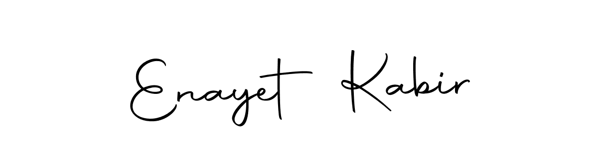 Also we have Enayet Kabir name is the best signature style. Create professional handwritten signature collection using Autography-DOLnW autograph style. Enayet Kabir signature style 10 images and pictures png