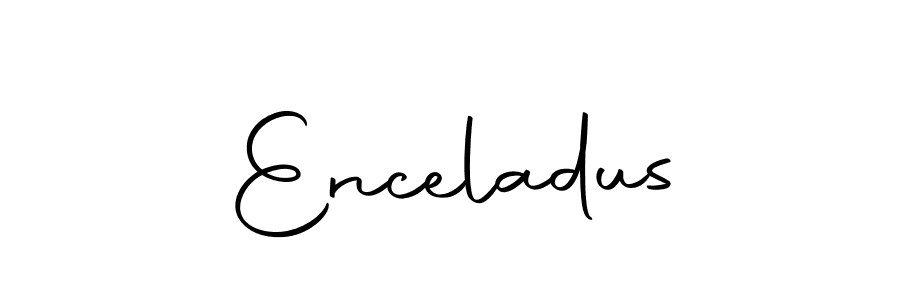 Design your own signature with our free online signature maker. With this signature software, you can create a handwritten (Autography-DOLnW) signature for name Enceladus. Enceladus signature style 10 images and pictures png