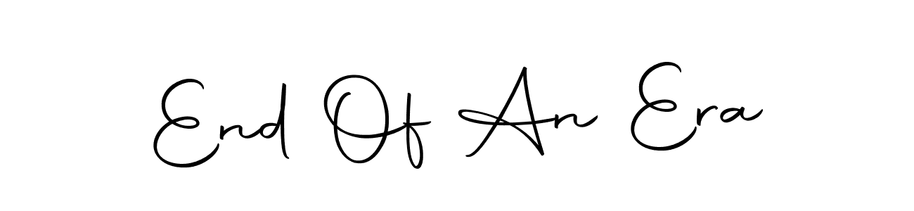 You should practise on your own different ways (Autography-DOLnW) to write your name (End Of An Era) in signature. don't let someone else do it for you. End Of An Era signature style 10 images and pictures png