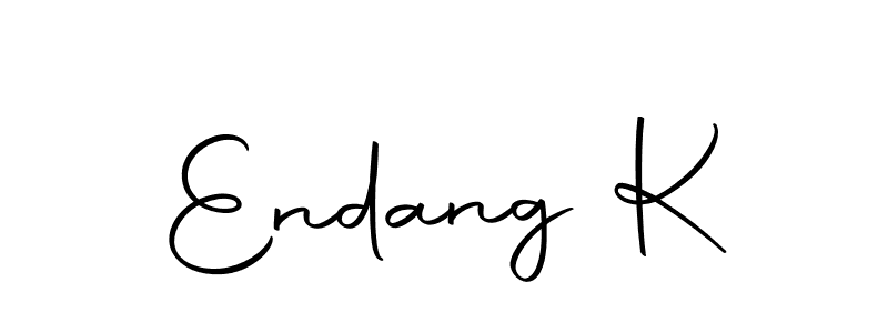 You can use this online signature creator to create a handwritten signature for the name Endang K. This is the best online autograph maker. Endang K signature style 10 images and pictures png