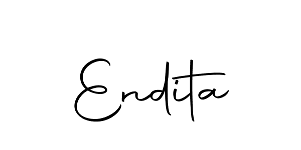 You should practise on your own different ways (Autography-DOLnW) to write your name (Endita) in signature. don't let someone else do it for you. Endita signature style 10 images and pictures png