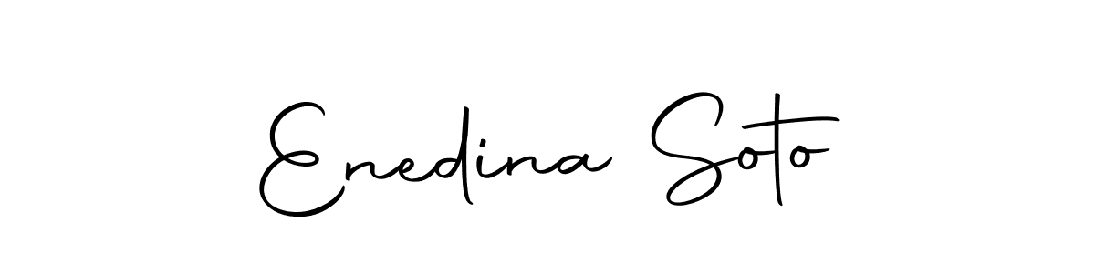 Once you've used our free online signature maker to create your best signature Autography-DOLnW style, it's time to enjoy all of the benefits that Enedina Soto name signing documents. Enedina Soto signature style 10 images and pictures png