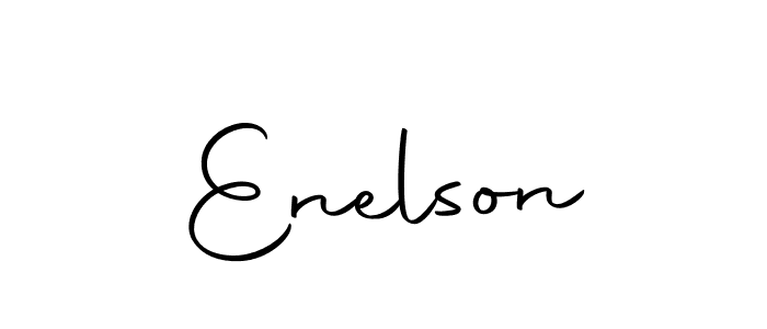 Also we have Enelson name is the best signature style. Create professional handwritten signature collection using Autography-DOLnW autograph style. Enelson signature style 10 images and pictures png