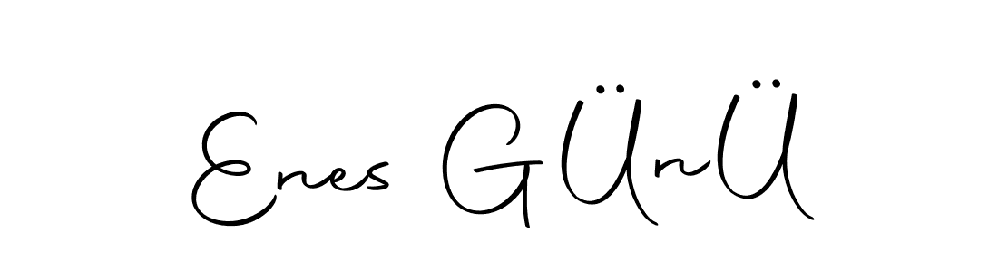 The best way (Autography-DOLnW) to make a short signature is to pick only two or three words in your name. The name Enes GÜnÜ include a total of six letters. For converting this name. Enes GÜnÜ signature style 10 images and pictures png