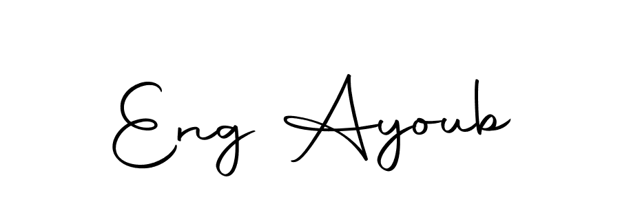 Here are the top 10 professional signature styles for the name Eng Ayoub. These are the best autograph styles you can use for your name. Eng Ayoub signature style 10 images and pictures png