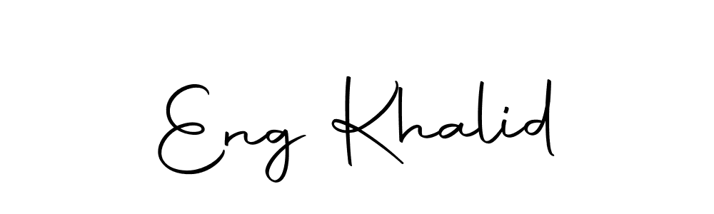 You can use this online signature creator to create a handwritten signature for the name Eng Khalid. This is the best online autograph maker. Eng Khalid signature style 10 images and pictures png
