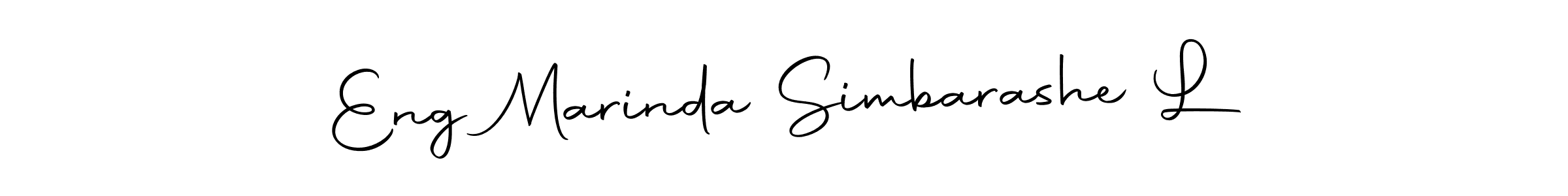 Eng Marinda Simbarashe L stylish signature style. Best Handwritten Sign (Autography-DOLnW) for my name. Handwritten Signature Collection Ideas for my name Eng Marinda Simbarashe L. Eng Marinda Simbarashe L signature style 10 images and pictures png