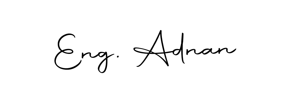 Make a beautiful signature design for name Eng. Adnan. Use this online signature maker to create a handwritten signature for free. Eng. Adnan signature style 10 images and pictures png