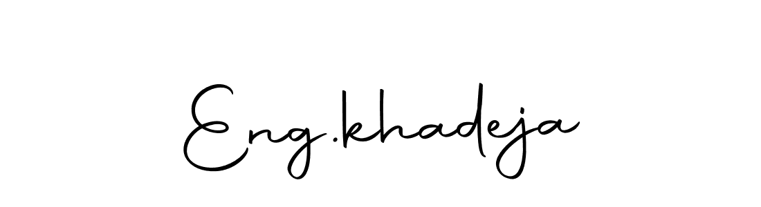 The best way (Autography-DOLnW) to make a short signature is to pick only two or three words in your name. The name Eng.khadeja include a total of six letters. For converting this name. Eng.khadeja signature style 10 images and pictures png