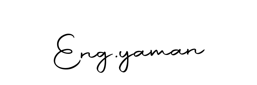 Use a signature maker to create a handwritten signature online. With this signature software, you can design (Autography-DOLnW) your own signature for name Eng.yaman. Eng.yaman signature style 10 images and pictures png