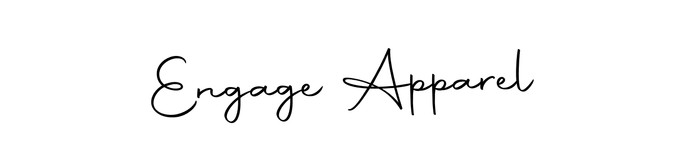 Similarly Autography-DOLnW is the best handwritten signature design. Signature creator online .You can use it as an online autograph creator for name Engage Apparel. Engage Apparel signature style 10 images and pictures png