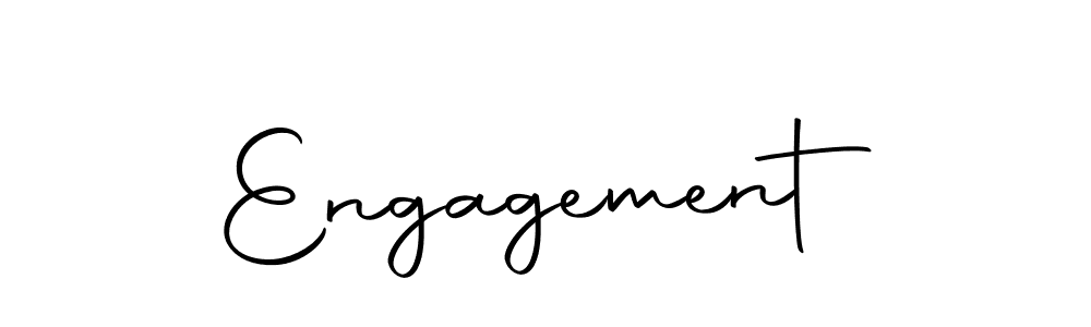 It looks lik you need a new signature style for name Engagement. Design unique handwritten (Autography-DOLnW) signature with our free signature maker in just a few clicks. Engagement signature style 10 images and pictures png