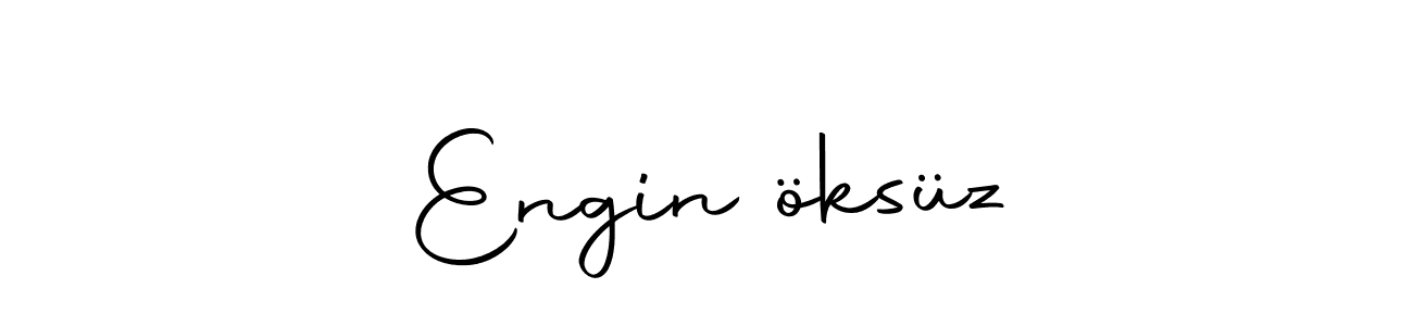 Create a beautiful signature design for name Engin öksüz. With this signature (Autography-DOLnW) fonts, you can make a handwritten signature for free. Engin öksüz signature style 10 images and pictures png