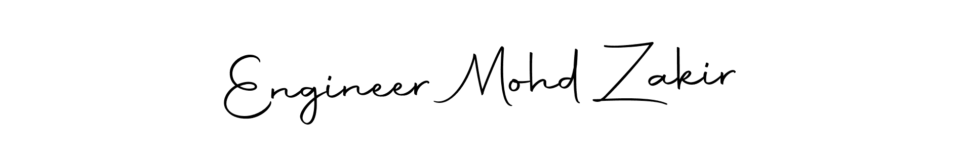 Design your own signature with our free online signature maker. With this signature software, you can create a handwritten (Autography-DOLnW) signature for name Engineer Mohd Zakir. Engineer Mohd Zakir signature style 10 images and pictures png