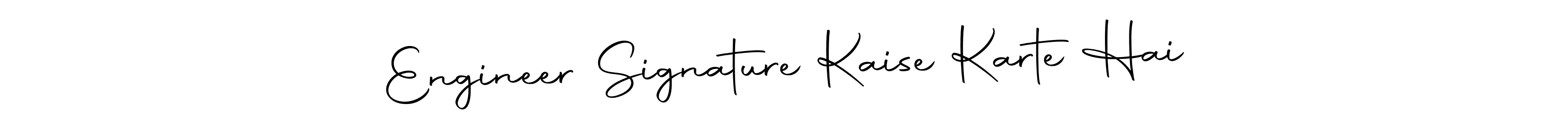 Make a beautiful signature design for name Engineer Signature Kaise Karte Hai. With this signature (Autography-DOLnW) style, you can create a handwritten signature for free. Engineer Signature Kaise Karte Hai signature style 10 images and pictures png