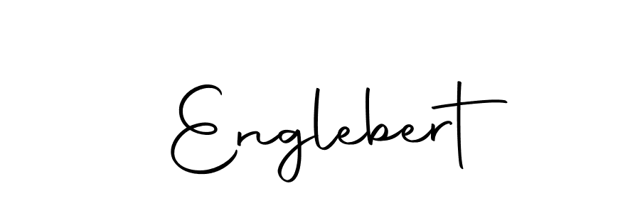 Design your own signature with our free online signature maker. With this signature software, you can create a handwritten (Autography-DOLnW) signature for name Englebert. Englebert signature style 10 images and pictures png