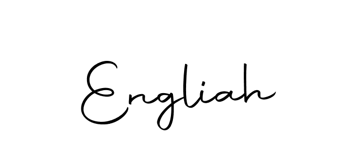 How to make Engliah signature? Autography-DOLnW is a professional autograph style. Create handwritten signature for Engliah name. Engliah signature style 10 images and pictures png