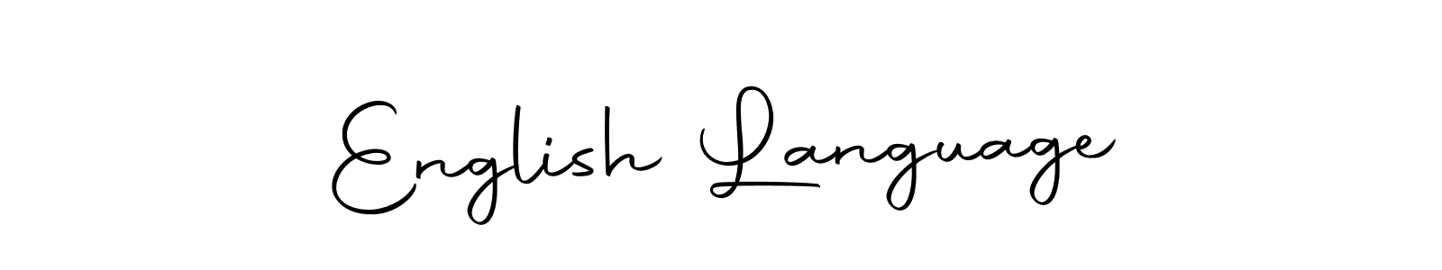 How to make English Language name signature. Use Autography-DOLnW style for creating short signs online. This is the latest handwritten sign. English Language signature style 10 images and pictures png