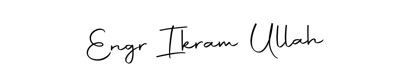 Design your own signature with our free online signature maker. With this signature software, you can create a handwritten (Autography-DOLnW) signature for name Engr Ikram Ullah. Engr Ikram Ullah signature style 10 images and pictures png