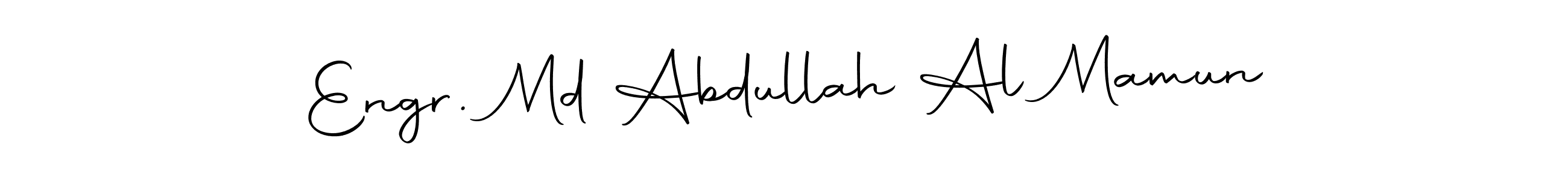 Design your own signature with our free online signature maker. With this signature software, you can create a handwritten (Autography-DOLnW) signature for name Engr. Md Abdullah Al Mamun. Engr. Md Abdullah Al Mamun signature style 10 images and pictures png