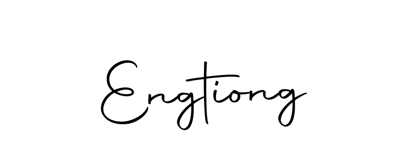 Use a signature maker to create a handwritten signature online. With this signature software, you can design (Autography-DOLnW) your own signature for name Engtiong. Engtiong signature style 10 images and pictures png