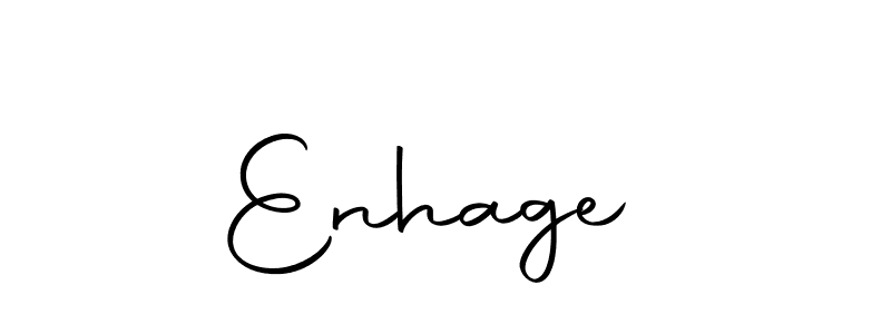 You should practise on your own different ways (Autography-DOLnW) to write your name (Enhage  ) in signature. don't let someone else do it for you. Enhage   signature style 10 images and pictures png