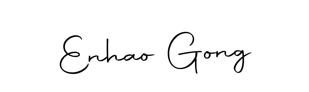 Once you've used our free online signature maker to create your best signature Autography-DOLnW style, it's time to enjoy all of the benefits that Enhao Gong name signing documents. Enhao Gong signature style 10 images and pictures png