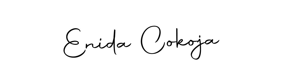 Create a beautiful signature design for name Enida Cokoja. With this signature (Autography-DOLnW) fonts, you can make a handwritten signature for free. Enida Cokoja signature style 10 images and pictures png