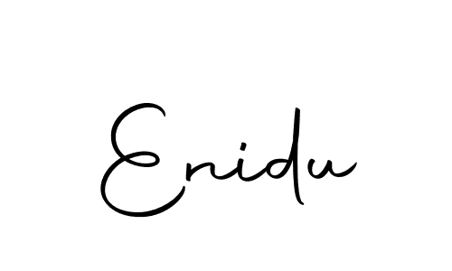 Make a beautiful signature design for name Enidu. Use this online signature maker to create a handwritten signature for free. Enidu signature style 10 images and pictures png